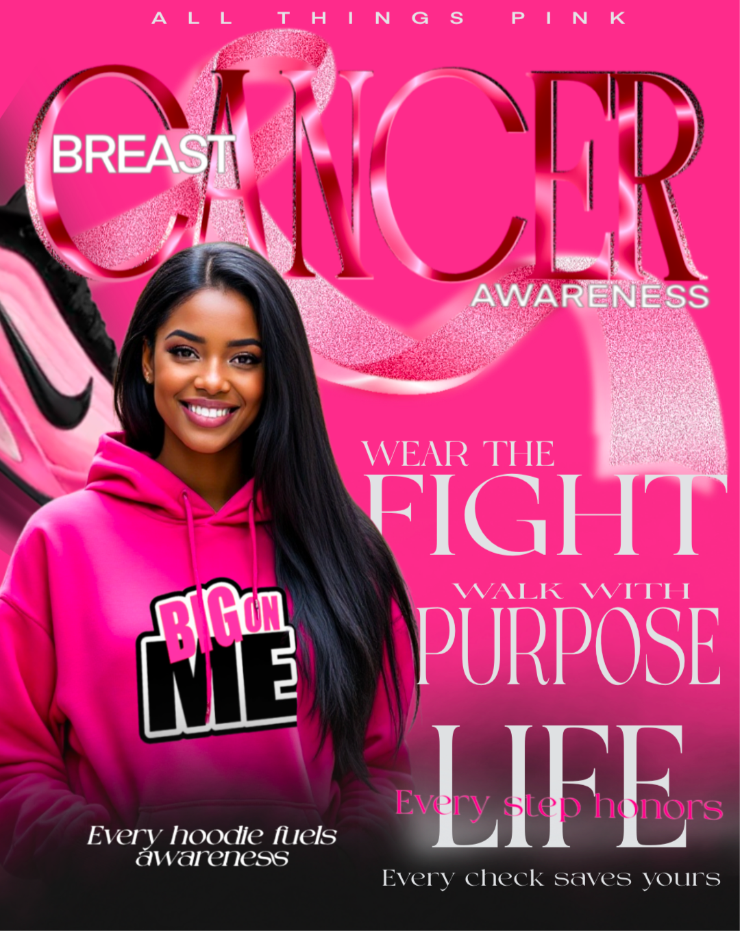 Big On Me x Walk for Awareness Hoodie